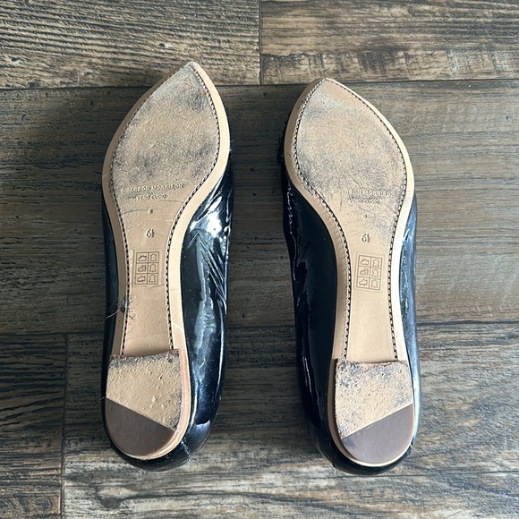 SIGERSON MORRISON PATENT LEATHER POINTED FLAT SZ. 6.5 - Picture 5 of 5